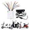 Bike Motor Controller Kit, 12V 500W Brushed Motor Speed Controller