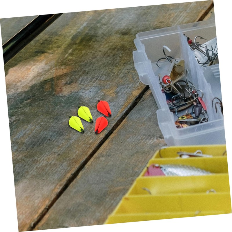 Kisangel Enhanced Stability Fishing Floats Pcs Waterdrop Floats for Freshwater