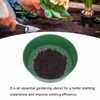 Walfront 4pcs Gardening Sieve Stackable Soil Sifting Pan Plastic Mesh