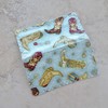 Checkbook Cover - Billfold Wallet - Western Boots Fabric Check