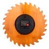 CIGERA 12 Inch Wood Wall Clock with Circular Saw Blade