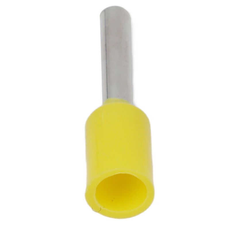 1000pcs E1008 Insulated Ferrules Terminal Copper PVC Pin Cord End