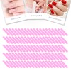 Limas de uñas desechables, 100 archivos de uñas desechables Limas