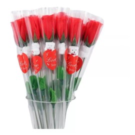 KH Rosa Con Osito Regalo San Valentin 12pz Mayoreo Dia Madres