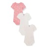 Petit Bateau Baby Boys Bodysuits Pack of 3, multicoloured