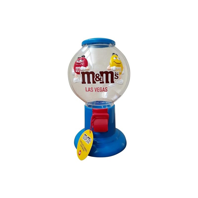 M&M Candy Dispenser -- Pull Lever and Dispense