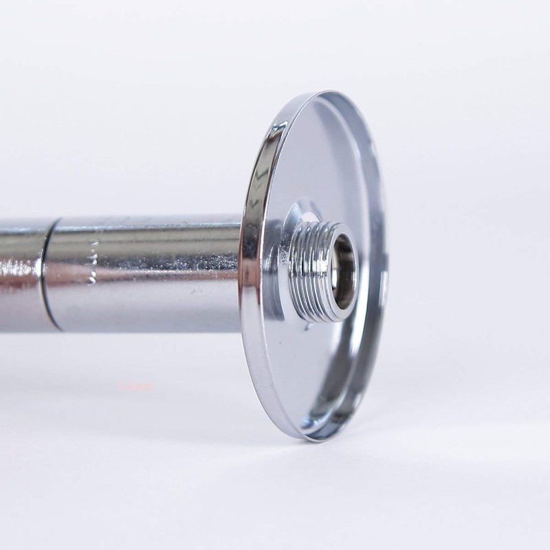 Screw rosette rosette for wall fittings, wall arm, inlet arm