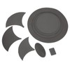 10Pcs Drum Mute Pad Volume Reduction Rubber Practice Silencer Mat