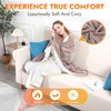 Jebbet USB Heated Blanket Portable Electric Blanket Warm Heated Shawl