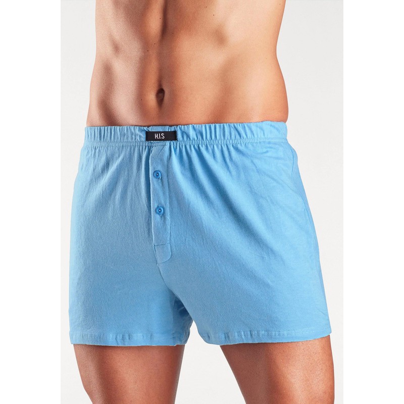 H.I.S Men’s Wide Boxer Shorts Classic Cut 5 Pack -