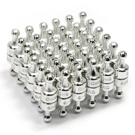 CMS Magnetics - (180-Pack Small NeoPin Silver) Strong Neodymium Magnetic Push Pin for Dry Erase Whiteboards, Bulletins, Calendars, Refrigerator, Office, Kitchen, School, Classroom