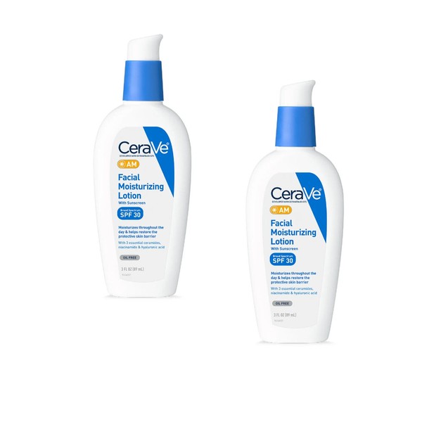 Cerave (Pack of 2) - CeraVe AM Moisturizing Facial Lotion