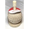 Martha Stewart DECORATIVE RIBBON ON WOODEN SPOOL CREAM GOLD TWINE