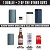 DUALIE 3 in 1 Insulated Can Cooler - Universal Size