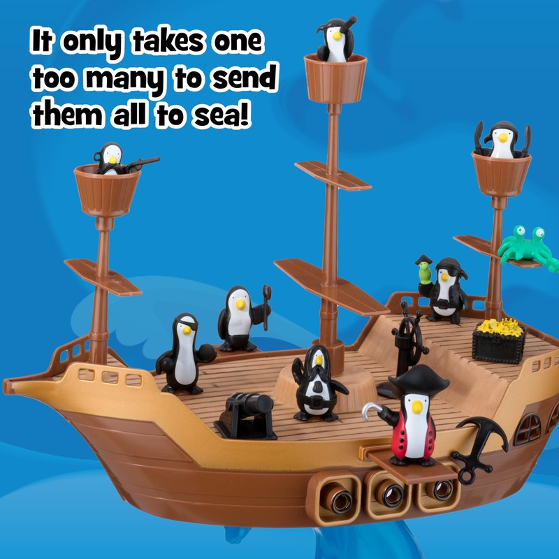 PlayMonster Don’t Rock the Boat Board Game-Kids Games, Family Games