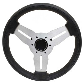 Generic Gussi Italia Boat Steering Wheel W347 | Model 15A 13 3/4 Inch W/Cap