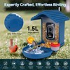 Leapbird Bird Feeder with Camera Solar Powered,2.5K HD Video Bird
