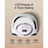 288W Professional Nail Lamp with 66 LEDs & Smart Sensor