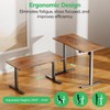 Crenova Electric Standing Desk,Height Adjustable Computer Home Office Stand Up
