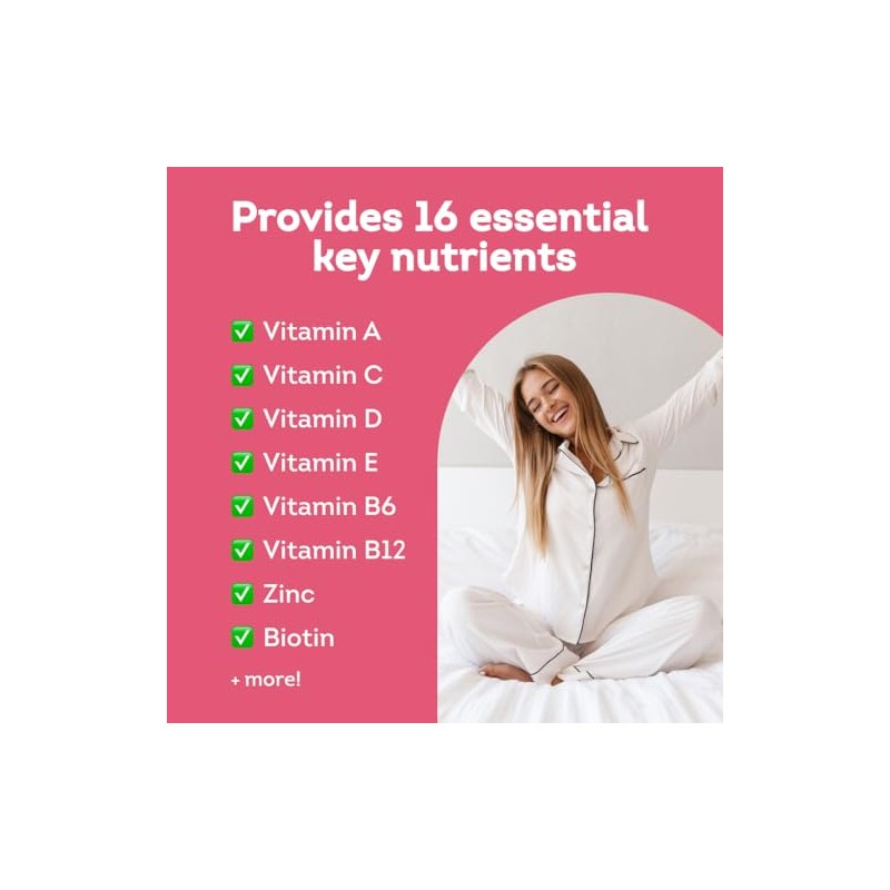 Multivitamin Gummies for Women - 16 Key Vitamins & Minerals