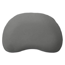 Edda Lux Cover fits Tempur Curve S and M sleeping pillows, 61 x 40 cm, shape-retaining jersey pillowcase with zip, made of 100% cotton, in slate