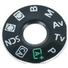 vhbw Rotary dial dial compatible with Canon EOS 6D camera