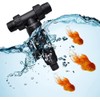 Qcwwy Aquarium Water Change Valve, 3-Way Water Flow Control Valve,