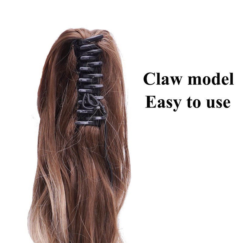 IMISSU Long Curly Ombre Colour Claw Ponytail Hair Extensions Ponytail