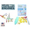 Weico Rubber Band Powered Propeller Engines Kit Science DIY Puzzle Assembly
