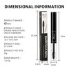 O'CHEAL 2 In 1 Double Head Black Curled Lashes Eyebrow
