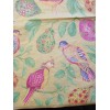 TWO Individual Napkins Birds Pears Gold Lunch for Decoupage (121