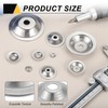 MECCANIXITY 4 Pcs M12 Arbor Washer, 2x50mm 304 Stainless Steel