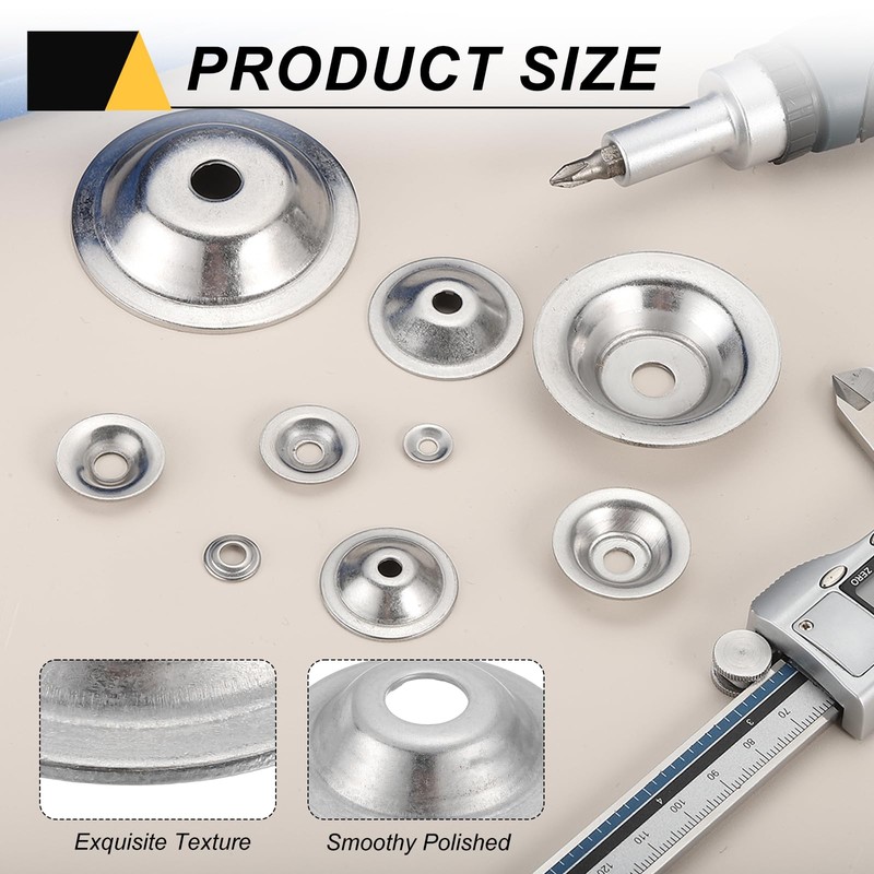 MECCANIXITY 4 Pcs M12 Arbor Washer, 2x50mm 304 Stainless Steel