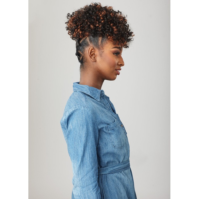 Sensationnel Synthetic Hair Drawstring Ponytail Instant Pony Curls Kinks &