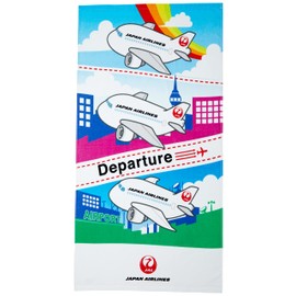 丸眞 Airlines Airplane Rainbow Sky Bath Towel (60 × 120 cm) 0310403400