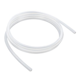 A774 Silicone Pressure Tubing, 3/16" ID Manometer Hose for Combustion Analyzers and Digital Manometers, Manometer Accessories 3/16" ID x 5/16"OD, 6' Length High Temp Pure Silicone Hose Tube
