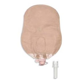 Hollister New Image Two-Piece Urostomy Pouch Two-Piece 9 Inch Length 2-1/4 Inch Stoma 18903