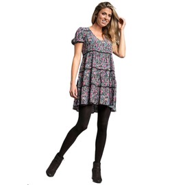 Silkies Women's Opaque Microfiber Control Top Tights (2 Pair Pack) - Soft, Lightweight, Comfortable - X-Large - Black