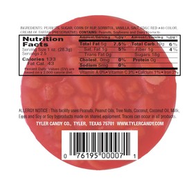 Dickies Peanut Pattie 2.5 oz Each (Pack of 16)