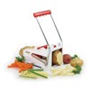 Norpro French Fry Cutter-Fruit Wedger, One Size, Silver