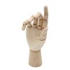 Paintersisters Link hand, 18 cm, right, wooden hand, movable, model