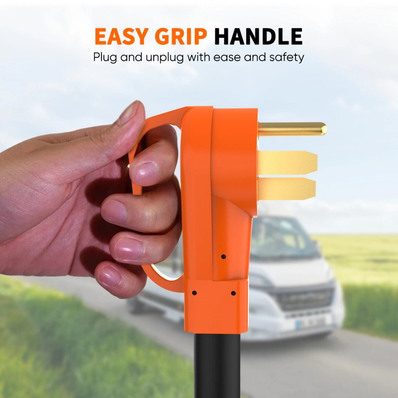 Neverland RV Surge Protector 50 Amp IP67 RV Circuit Analyzer