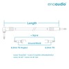 enoaudio Mogami 2524 Instrument Cable Neutrik Gold 6.3 mm TS