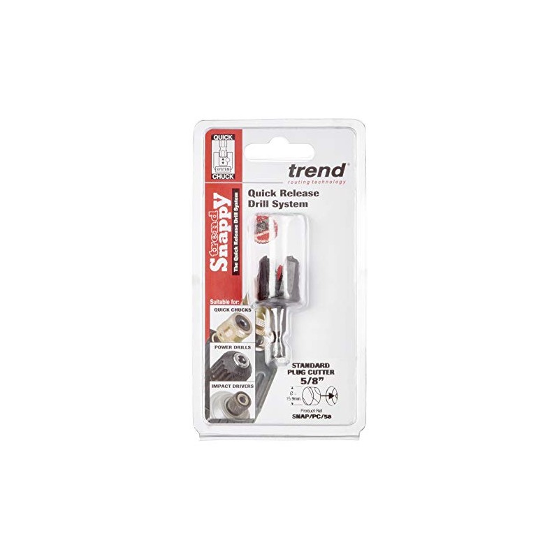 Trend SNAP/PC/58 Snappy Plug Cutter 5/8 Diameter