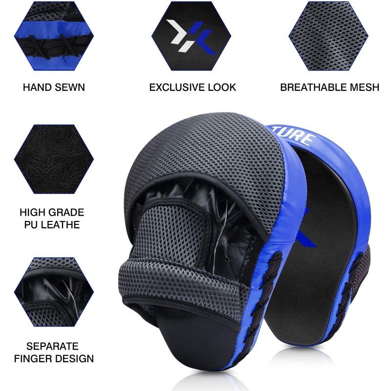 Xnature Boxing Equipment Punching Gloves Thai Pads Boxing Training Mitts