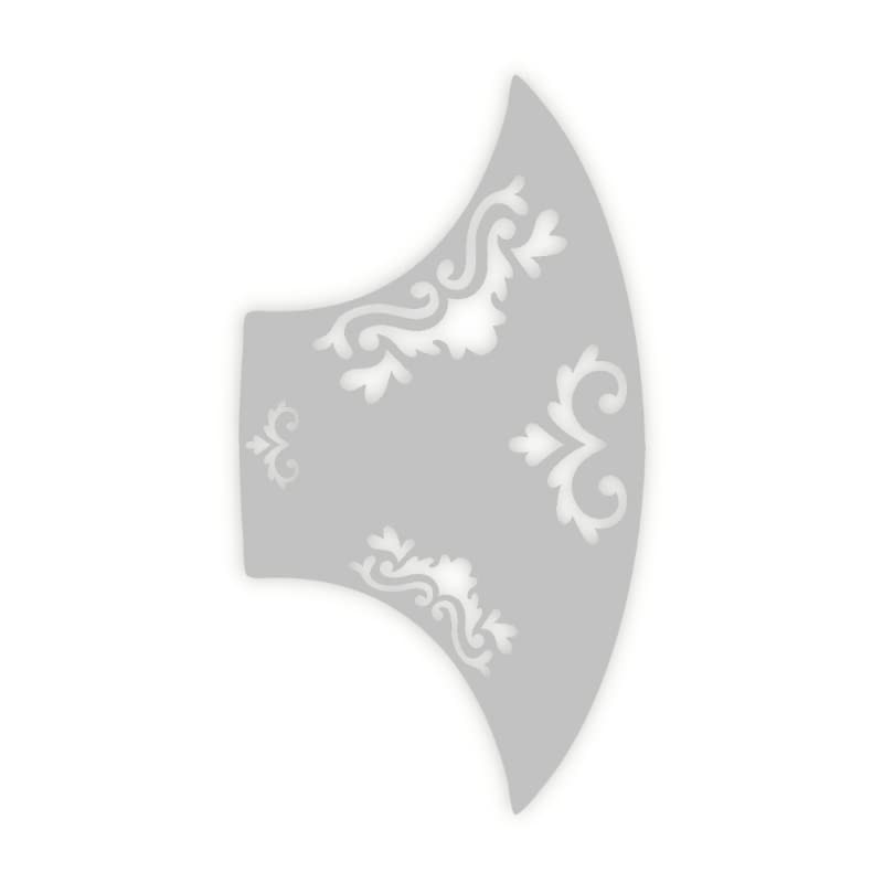 Stencil1FX Flourishes 3 Eyes Makeup Stencil