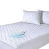 Small Double Quilted Waterproof Mattress Protector Hypoallergenic and Noiseless Fitted