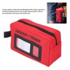 Lockout Bag for Lockout Tagout Devices, Large Capacity, Zippered Design,