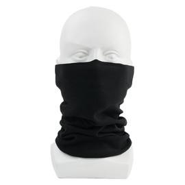 SHEVERCH Black Winter Neck Warmer for Cold Weather Warm Neck Gaiter Face Mask Men Women Face Cover Scarf Ski Cycling Hiking