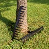 Amig - Garden Rake | Steel Metal Rake with 14